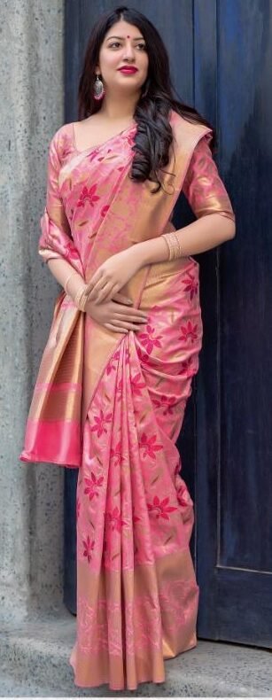 Black-Pink Pure Jamdani Handloom Bengal Tant Cotton Saree (Without Blouse)  Rich Pallu 17714, Buy Jamdani Tant Sarees online, Pure Jamdani Tant Sarees,  Trendy Jamdani Tant Sarees ,Buy Partywear Collection online , online