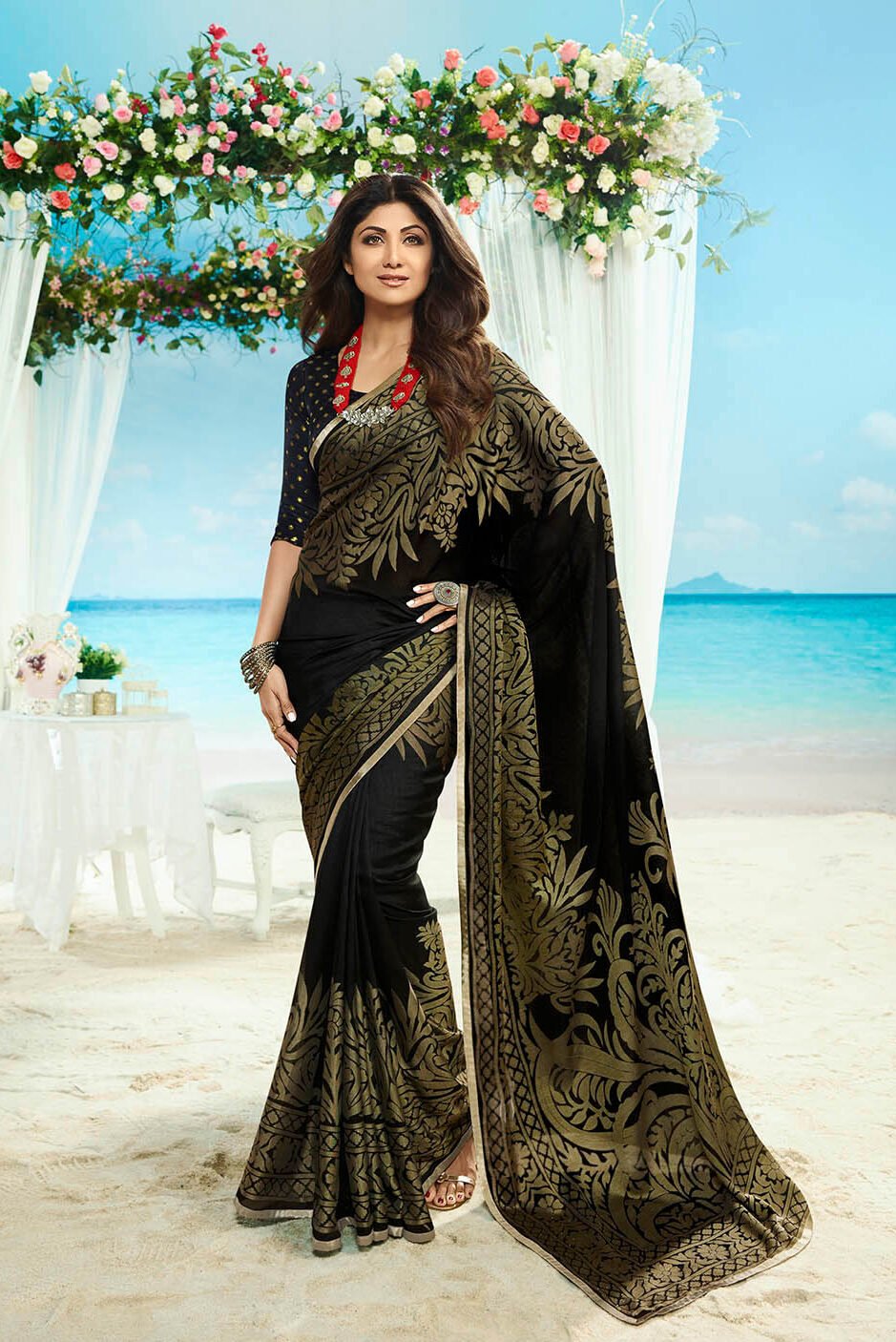 Latest Bridal Sarees, Designer Sarees for Wedding, Silk Sarees Online