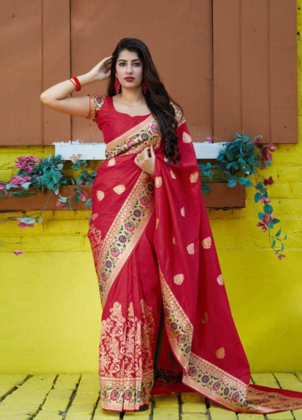 Buy Red Sarees Online at Best Price