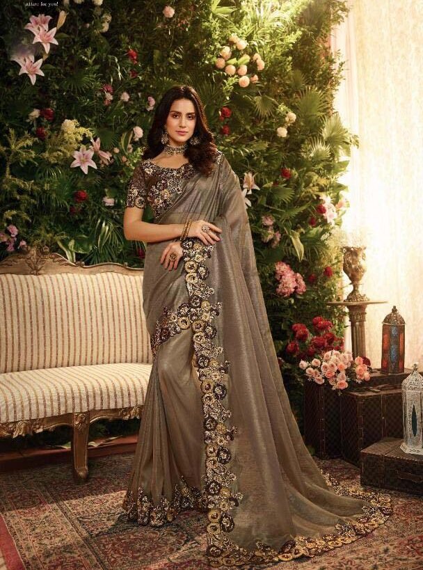 Shivranjani Heavy Work Designer Saree — Womenz Fashion