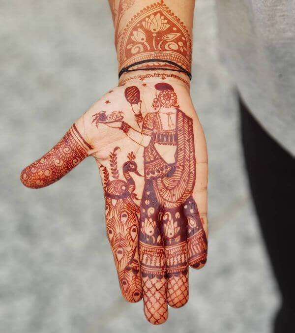 Karwa Chauth 2022 Mehndi Designs: Apply Easy and Beautiful Henna Patterns  for Front and Back Hands and Make Karva Chauth Celebrations More Special |  🛍️ LatestLY