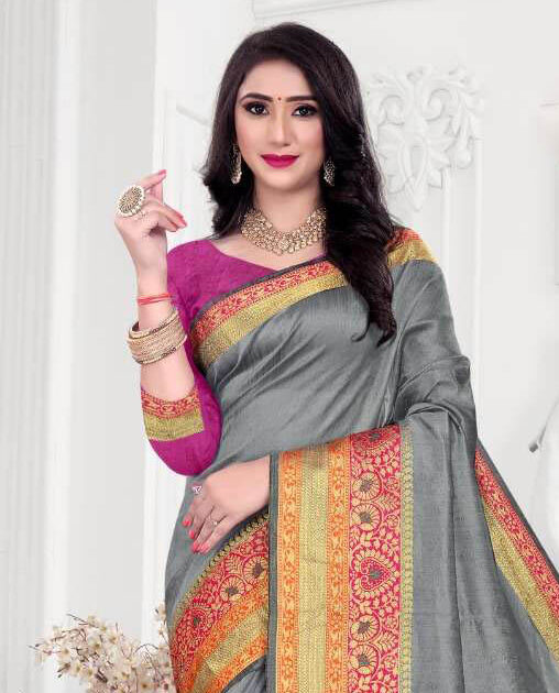 Soft Silk Saree Online - Designer Sarees Rs 500 to 1000 - SareesWala.com