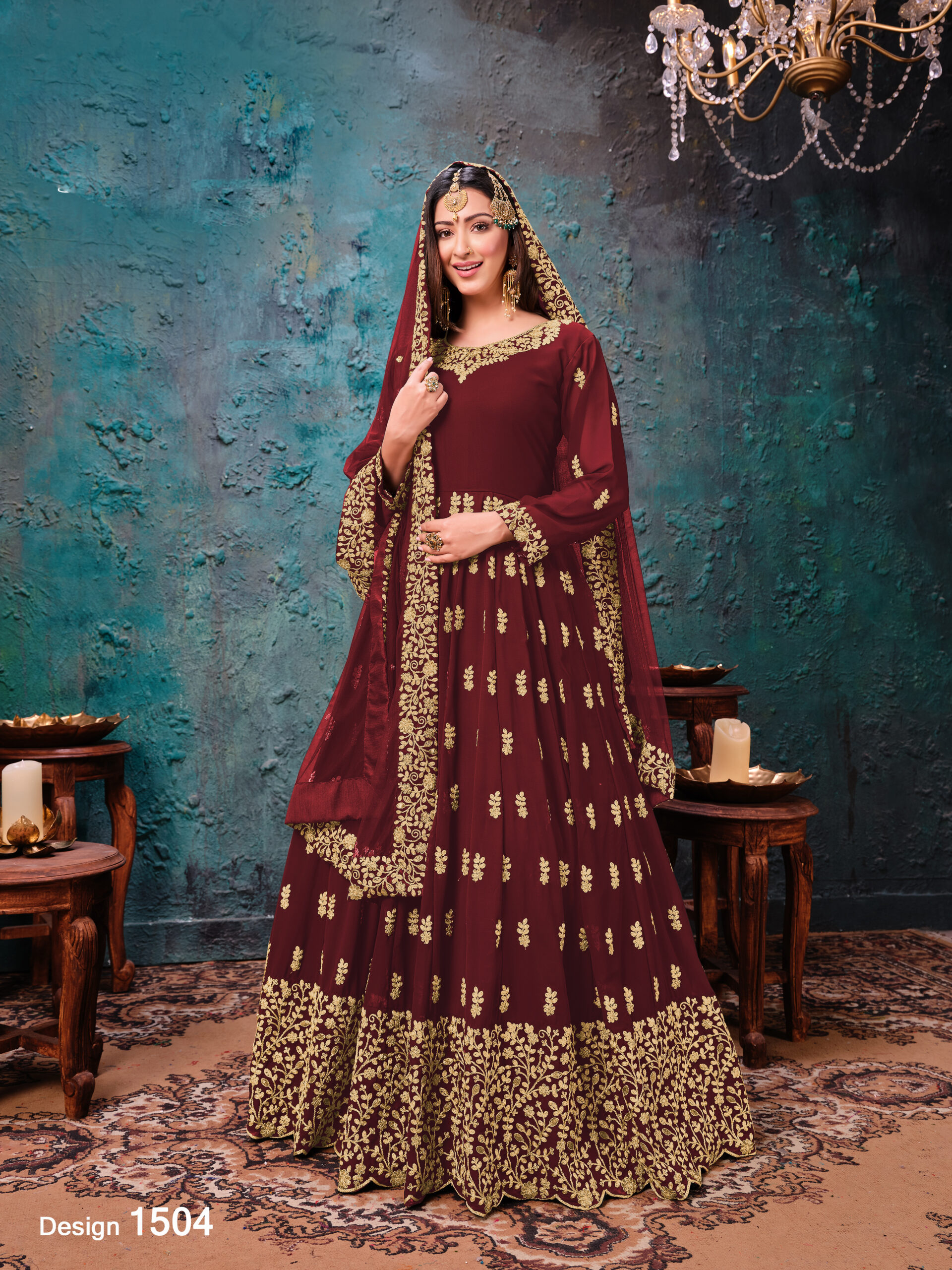 tabrez Girls Maxi/Full Length Festive/Wedding Dress Price in India - Buy  tabrez Girls Maxi/Full Length Festive/Wedding Dress online at Flipkart.com