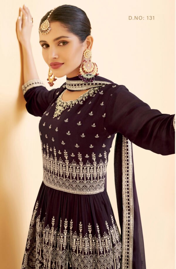 modern punjabi bridal suit