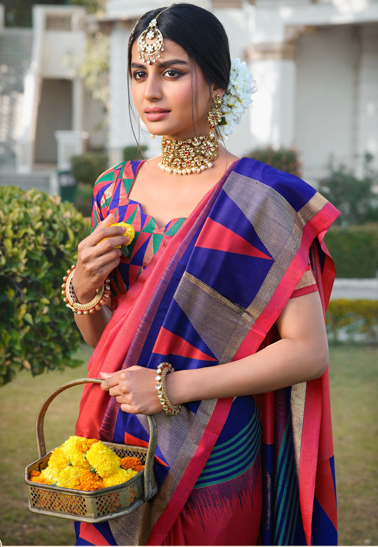 Bhagalpuri Silk Sarees - Needles & Thimbles