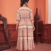 Jaipuri Print Anarkali Cotton Kurta for Women