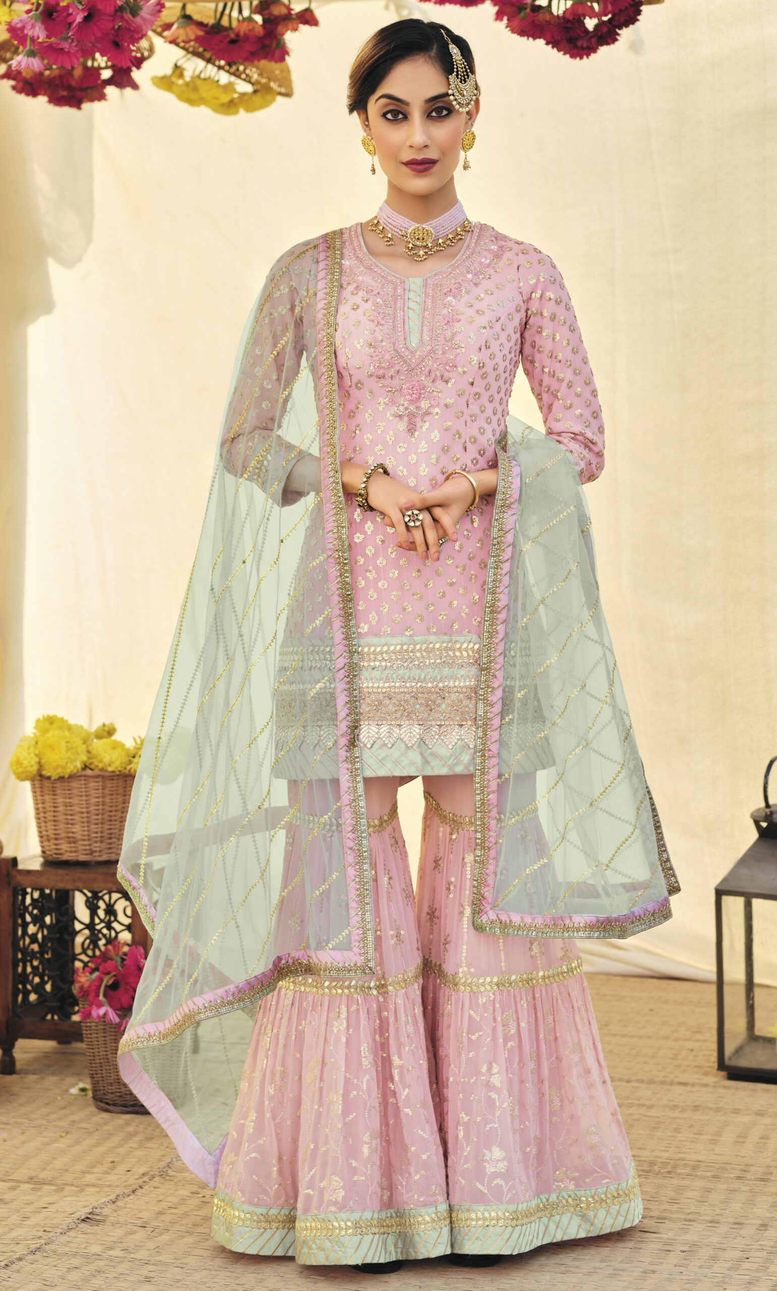 Indian Designer Sharara | Indian Sharara Dress Online Buy