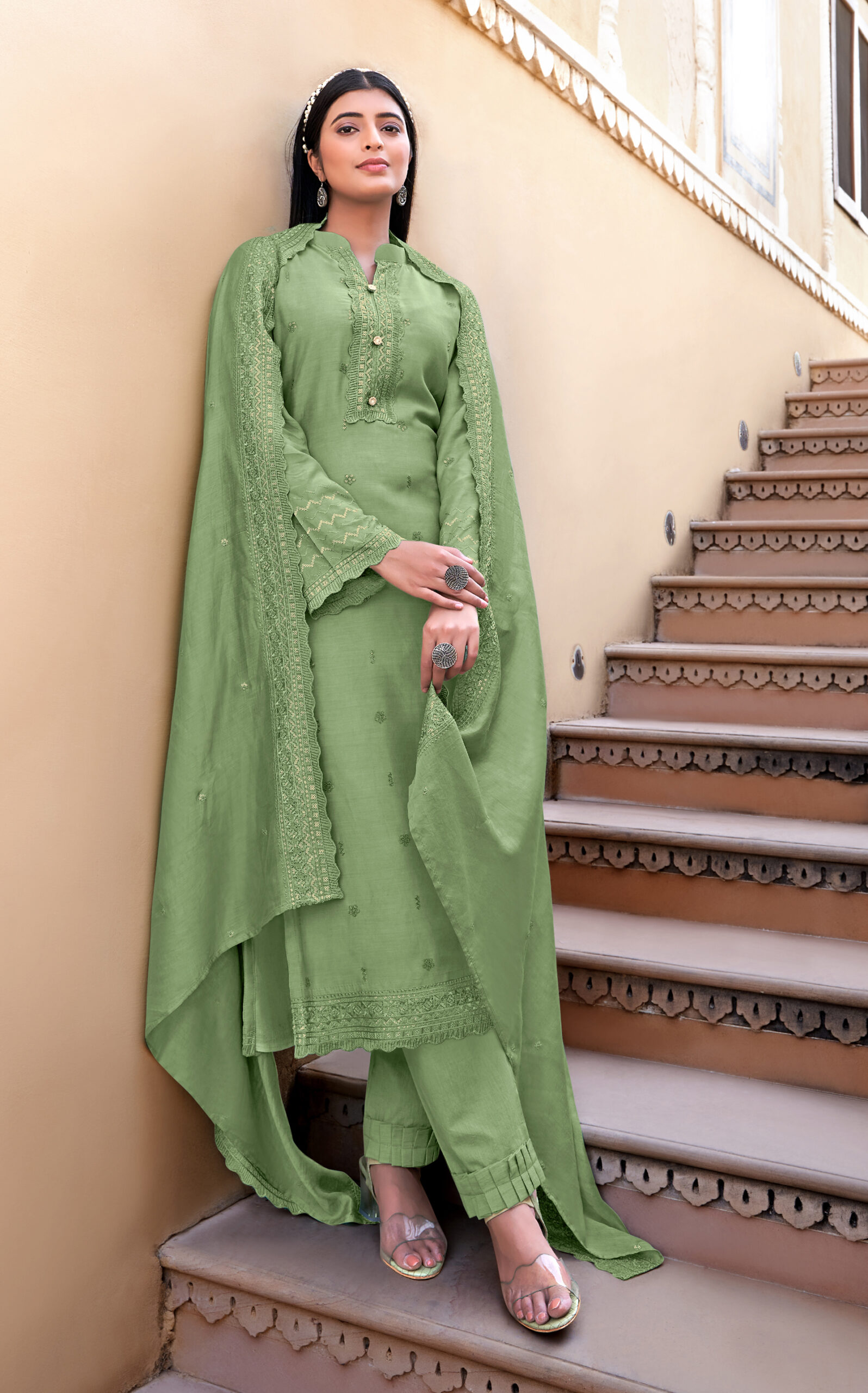 Fancy Punjabi Dress For Ladies in Hyderabad at best price by Bombay  Collection - Justdial