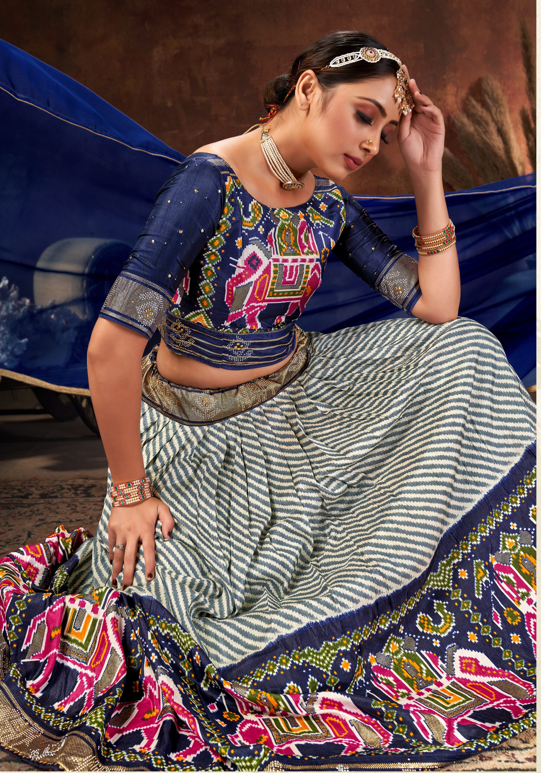 Buy Wedding Wear Rajasthani Indian Dresses Online for Women in USA