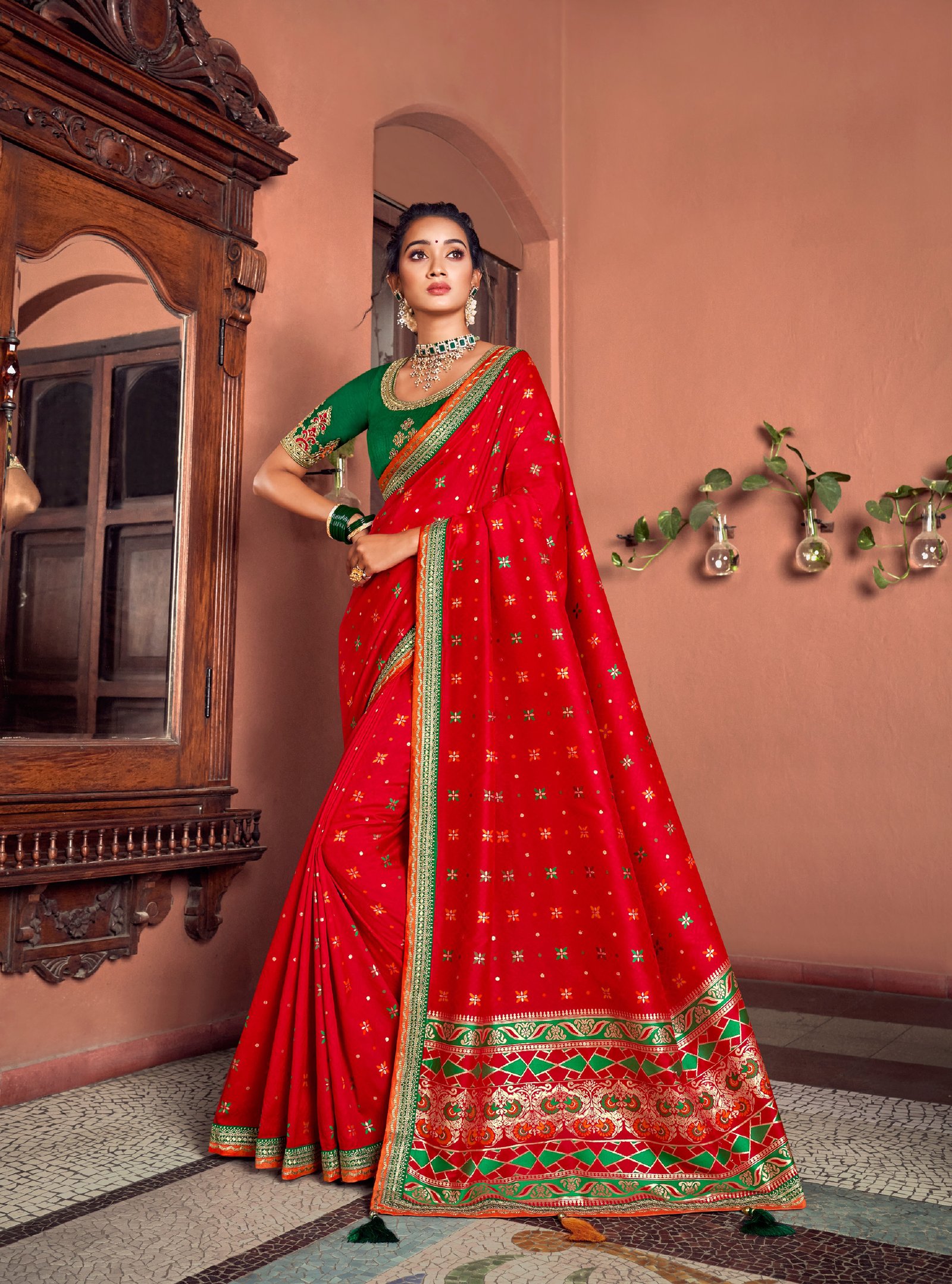 Border sarees shop for wedding