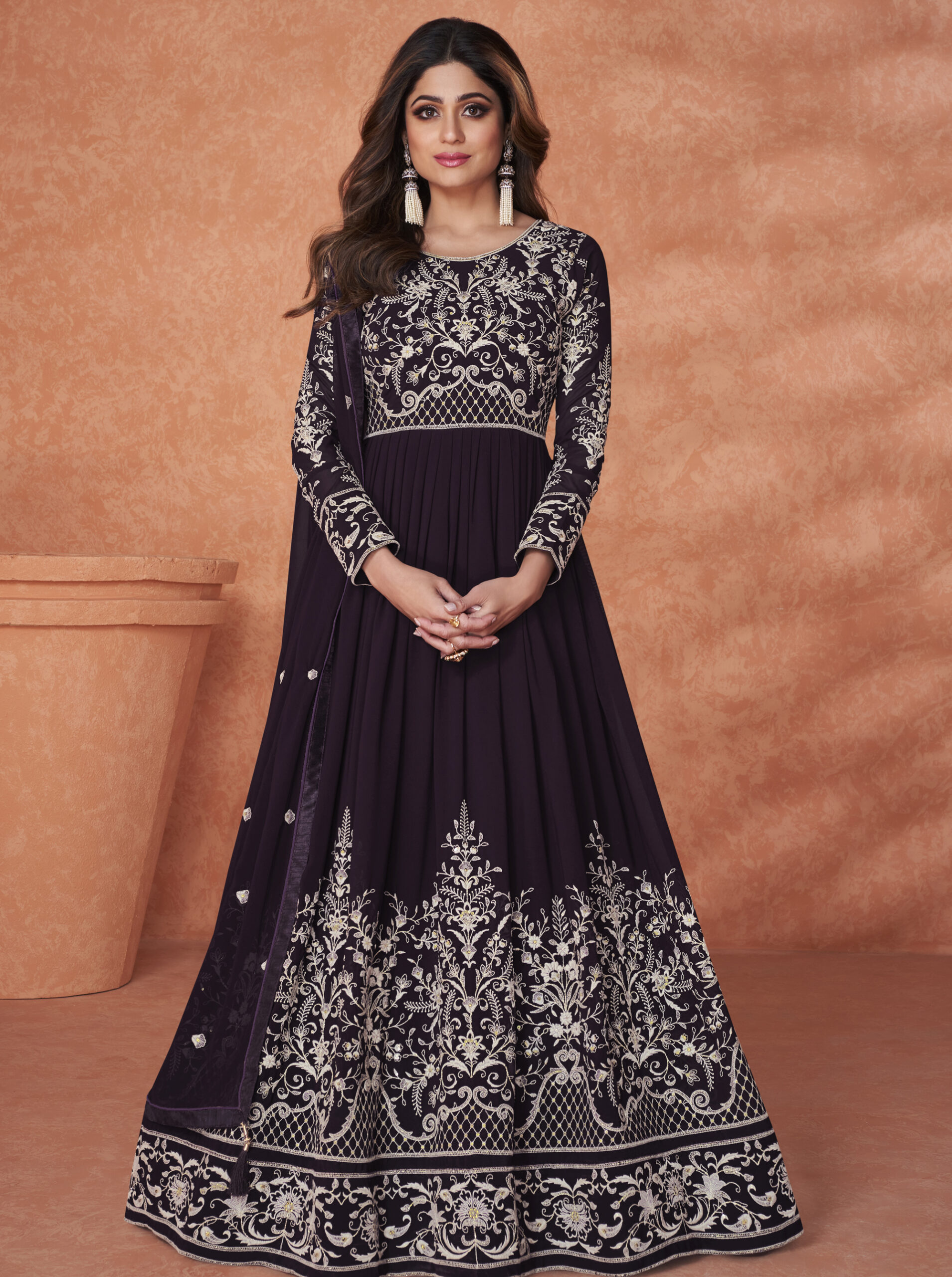 Bridal Dress For Wedding Reception | Punjaban Designer Boutique
