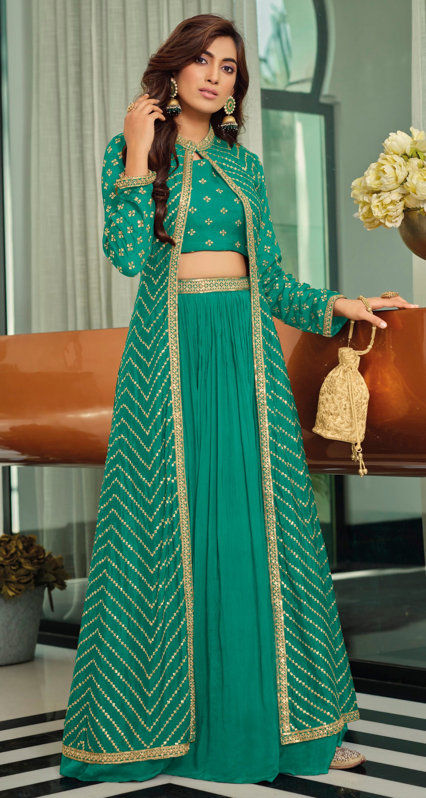 Indo Western Fusion Dresses Indian Wedding