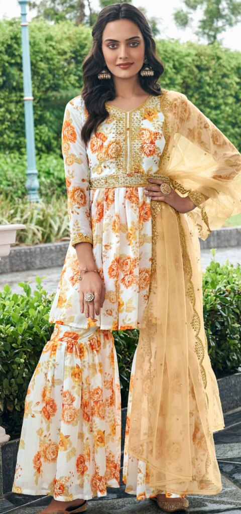 Gharara 2025 kurta design