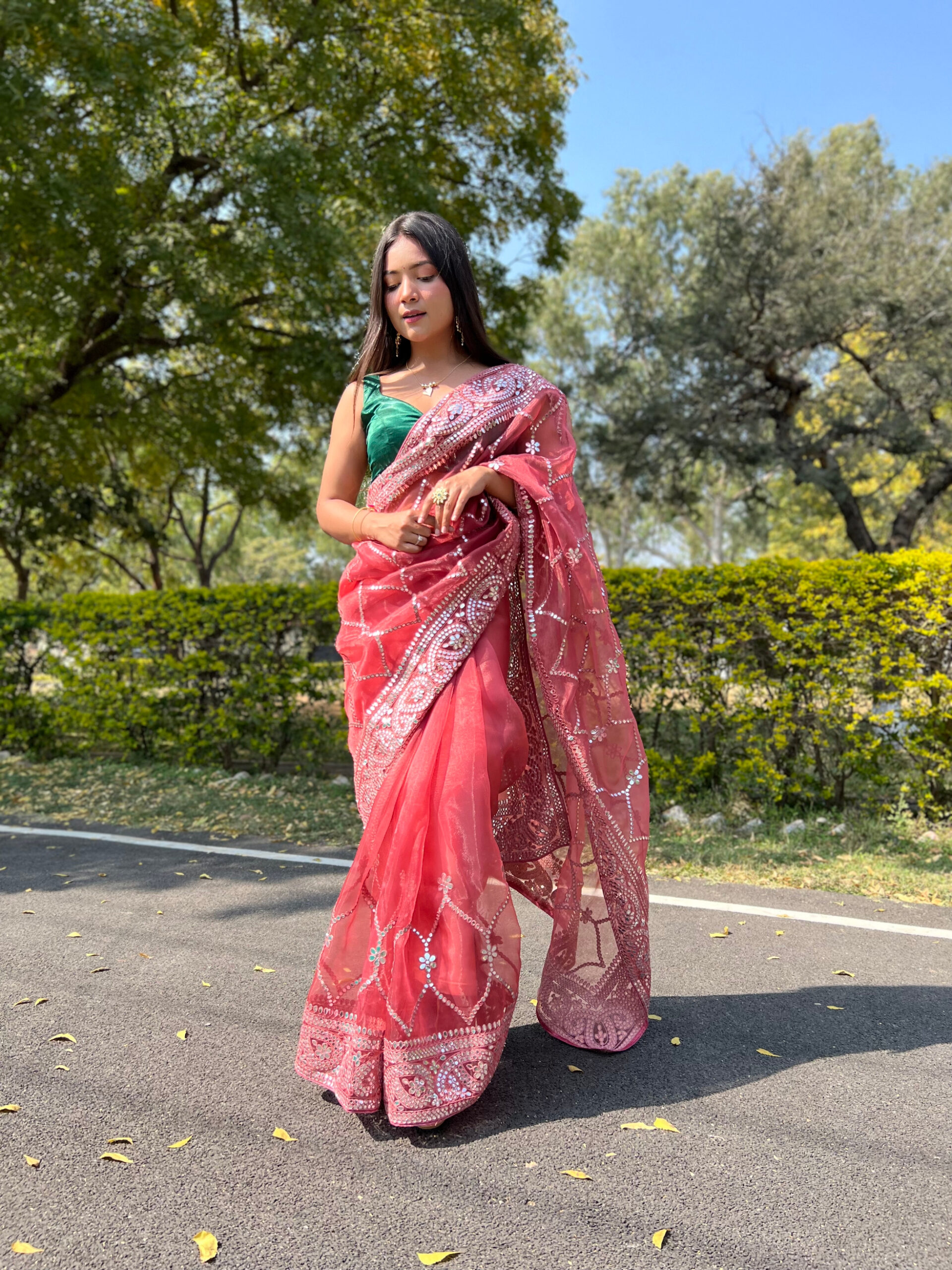 Amazing Red Colored Designer Saree, Saris, Bollywood Sarees, Fashion Sarees,  Wedding saris, Designer sarees, Traditional sarees, Party wear sarees,  Indian ethnic wear saris, evening wear saris, Bridal wear Sarees.