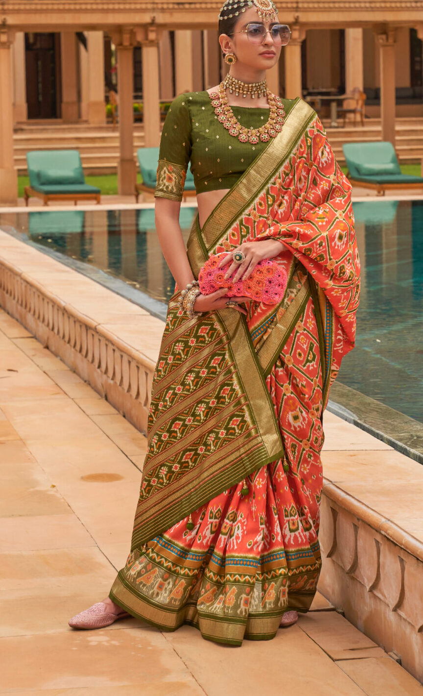 Digital Print Saree, Indian Traditional Organza Saree and Blouse, Designer  Saree, Party Wear Saree for Women, Dresses, Floral Saree, Sarees - Etsy  Norway