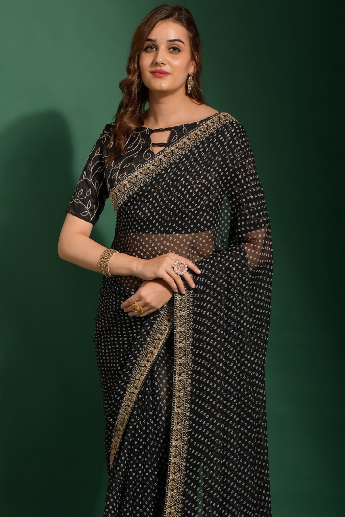 Black Sarees - Buy Designer Black Saree Online – TrendOye