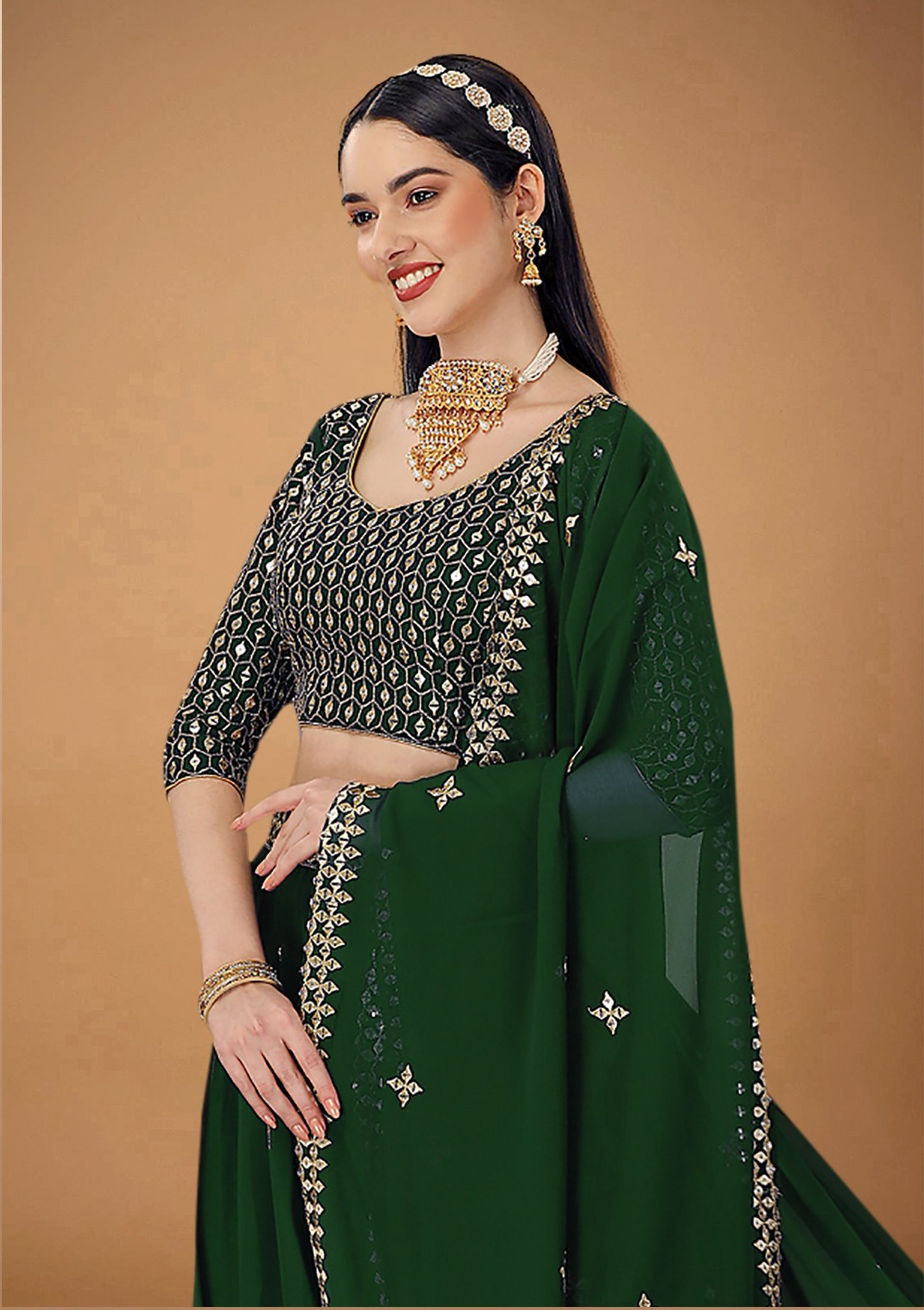 Baby Girls Lehenga Choli Ethnic Wear Self Design Lehenga Choli Price in  India, Full Specifications & Offers | DTashion.com