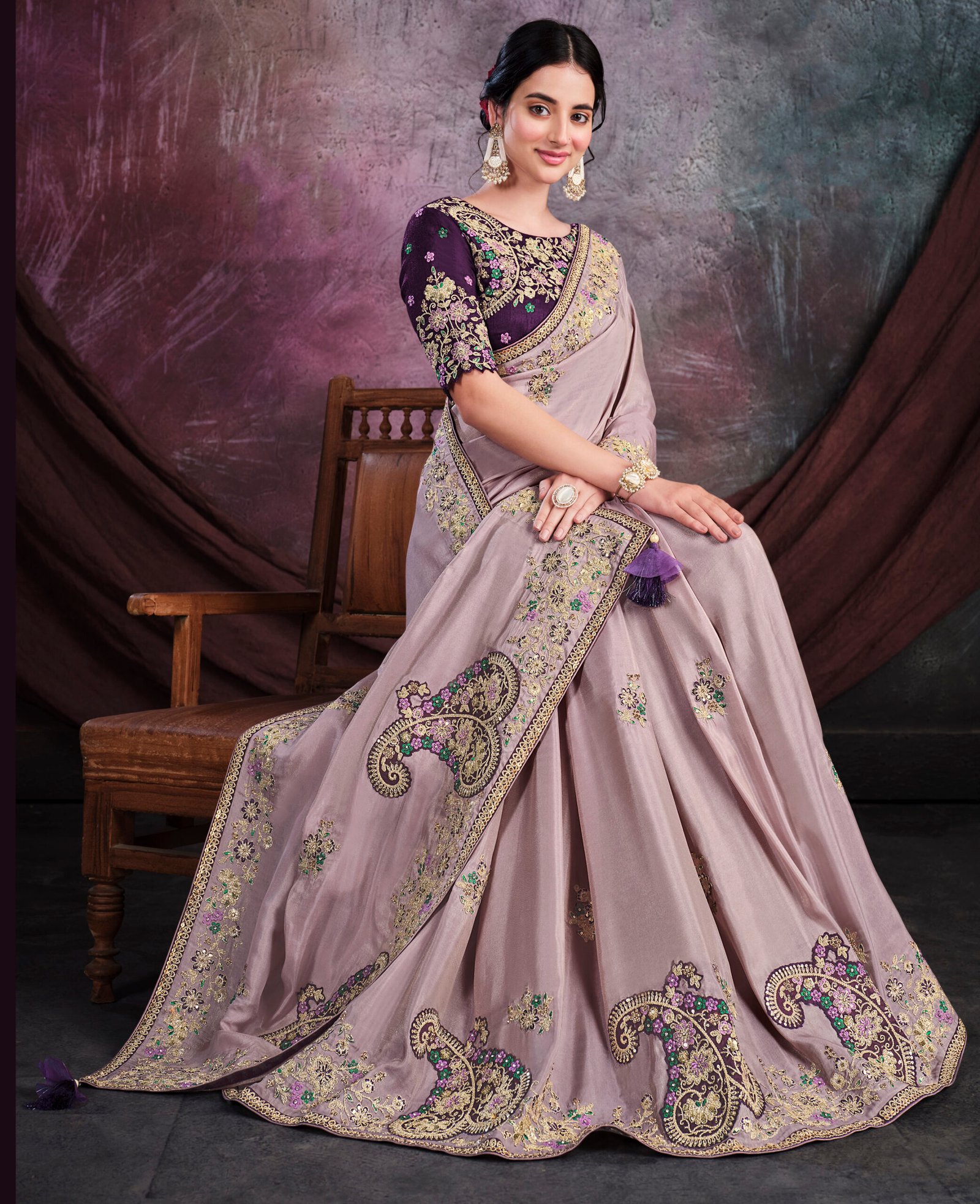 Beautiful Soft Silk Saree Work Unstitched Running Blouse Wear Wedding Wear  Party Wear Saree for Women - Etsy Norway
