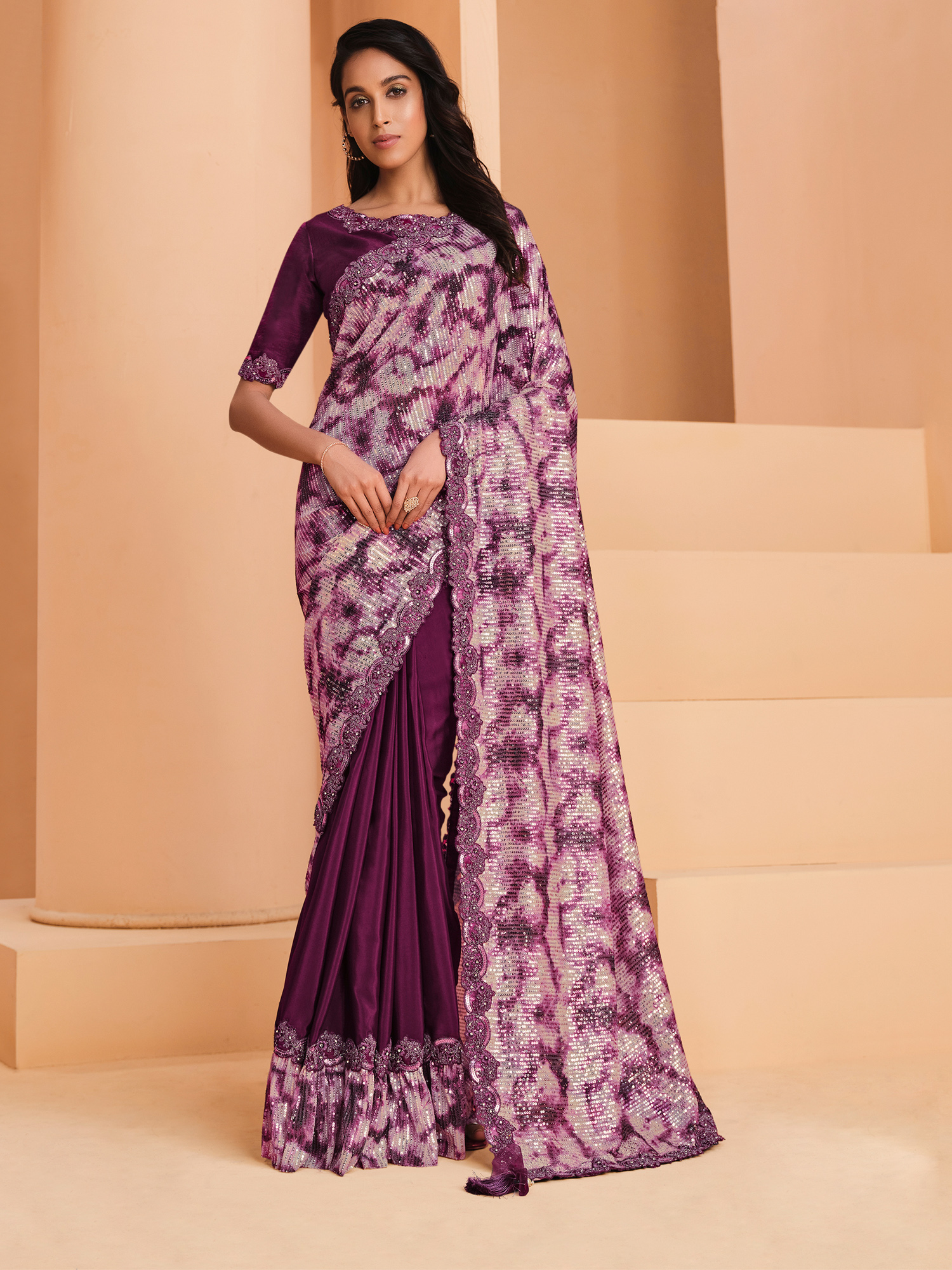 Pochampally Designer Dress Material Model 1 [D20716006] – DressesForWomen.IN