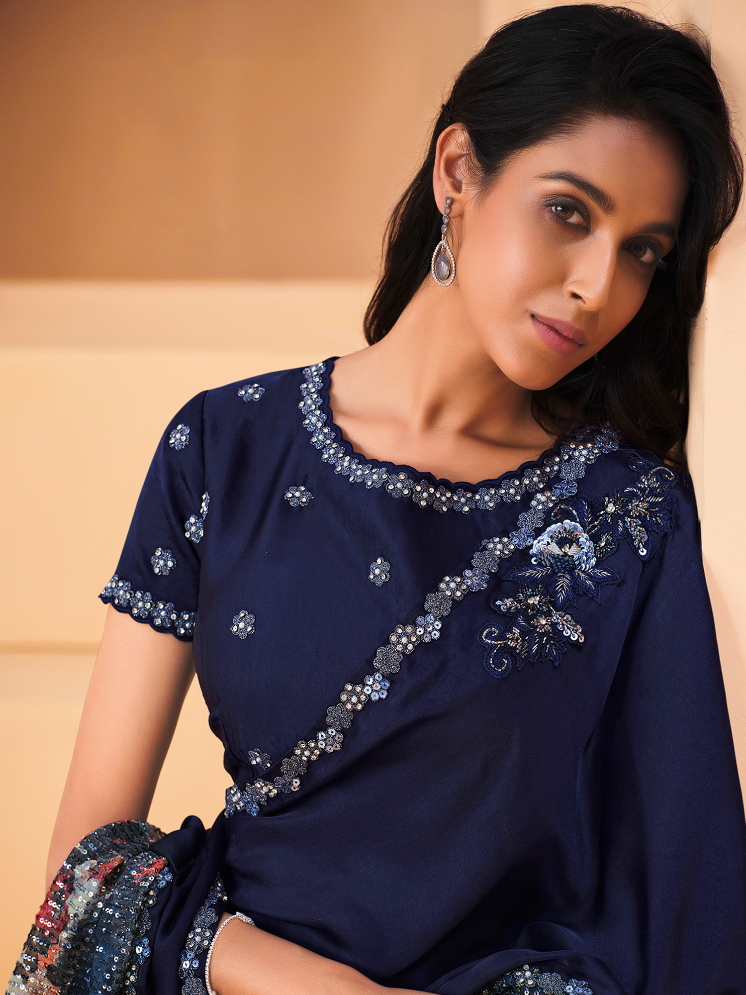 Pattu Pavadai | Half Saree Designs for Girls and Ladies Online | Long gown  design, Beautiful dress designs, Ikkat dresses
