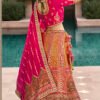 Banarasi Silk Lehenga Blouse Designs New with Price