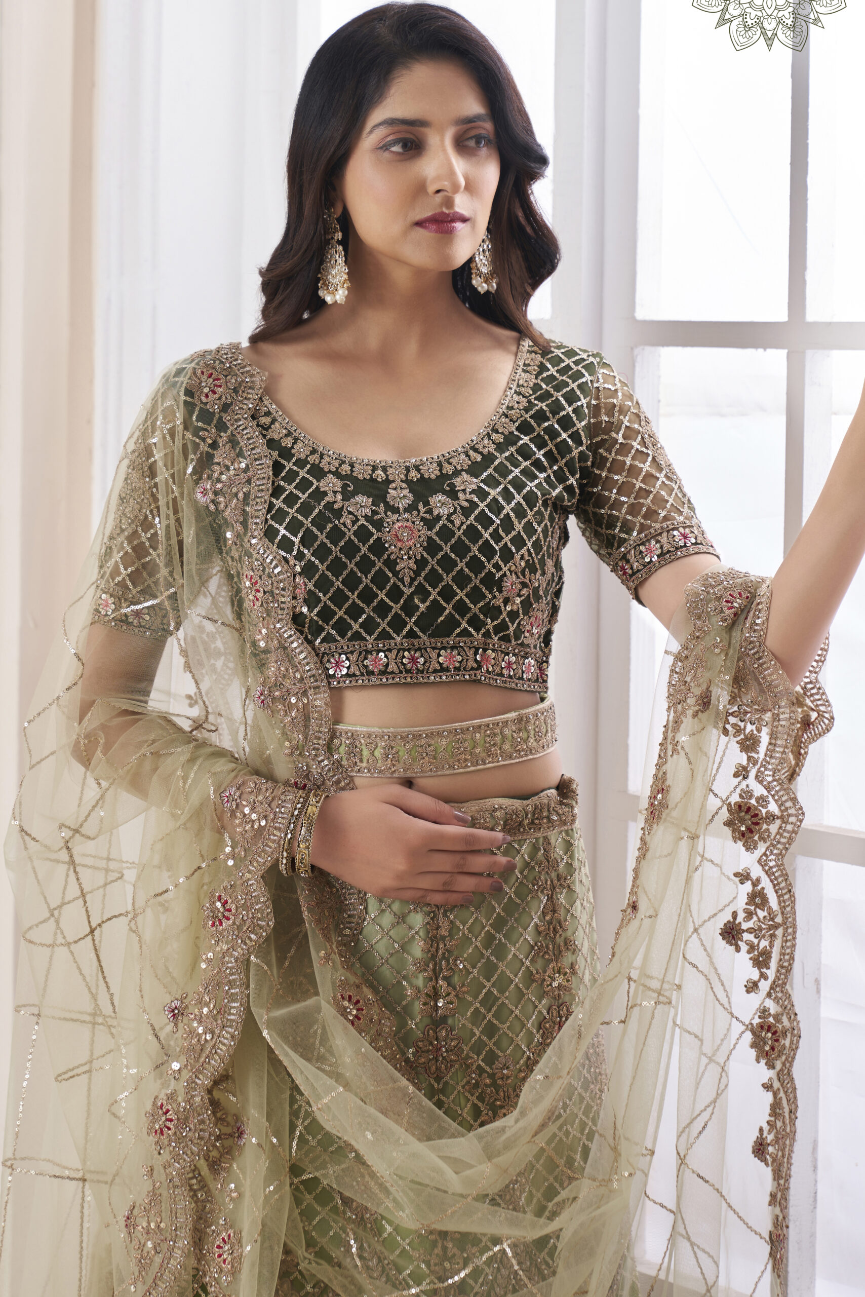 New Designers Party Wear Look Cotty With Lehenga With Choli – Prititrendz