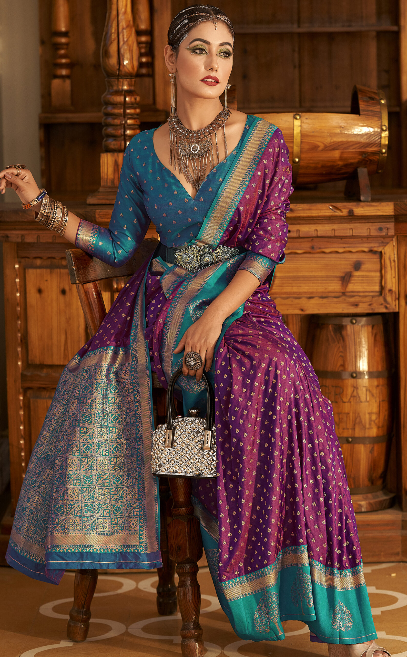 Buy Paithani Lehenga Choli, Silk Lehenga Wedding Outfit, Indian Traditional  Wear, Stylish Bridal Designer Lengha, South Indian Lehenga Online in India  - Etsy