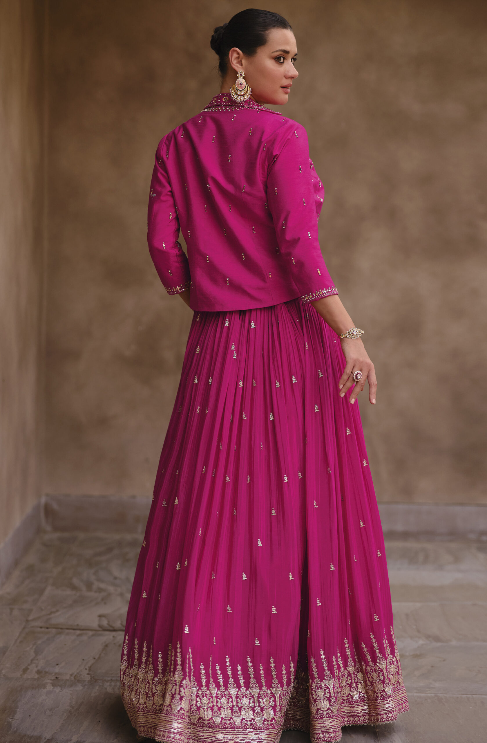 Luxury Indo-Western Drape | Indo-western Dresses For Women