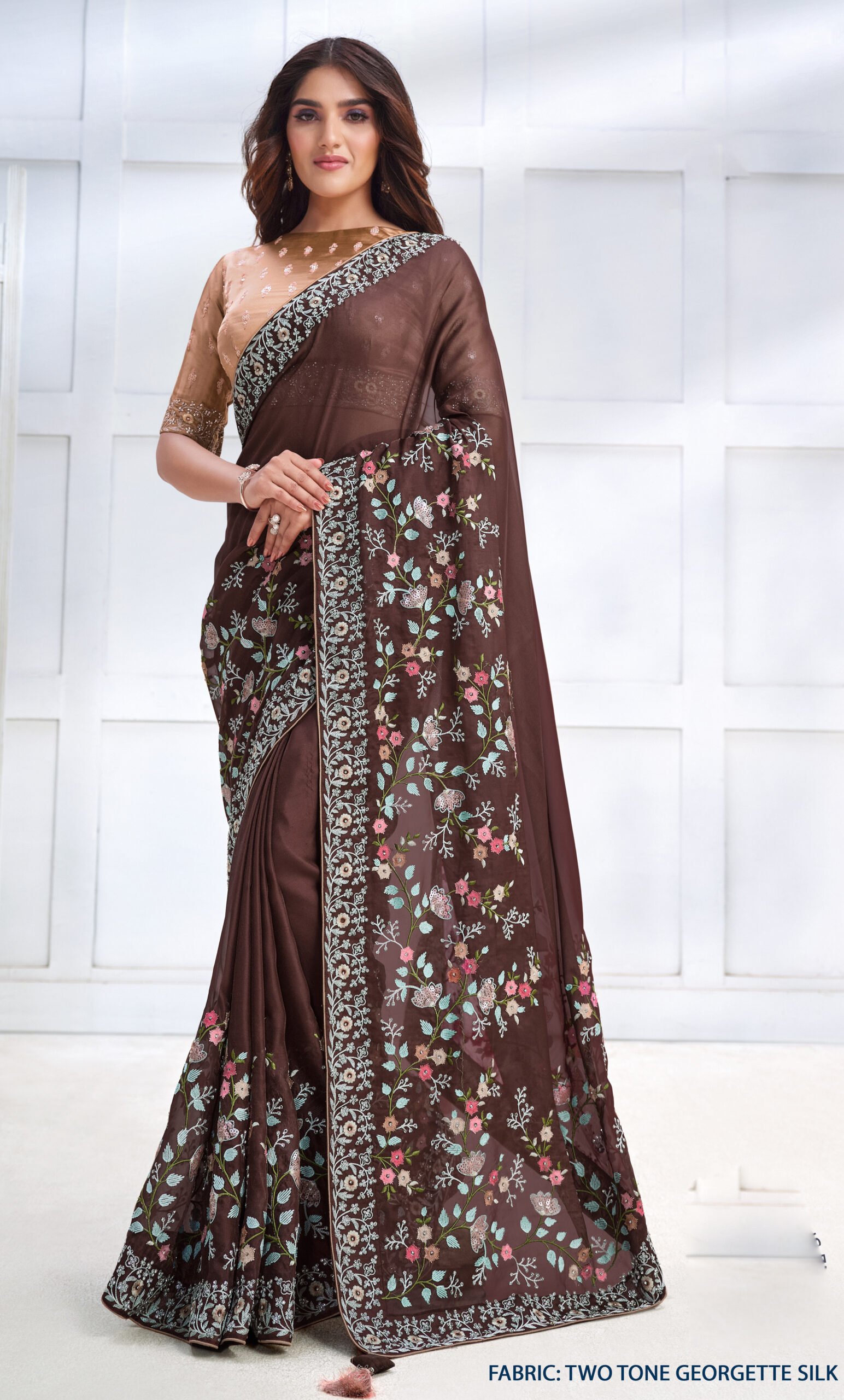 Party Wear Saree | Latest Party Wear Designer Saree - Vastrey