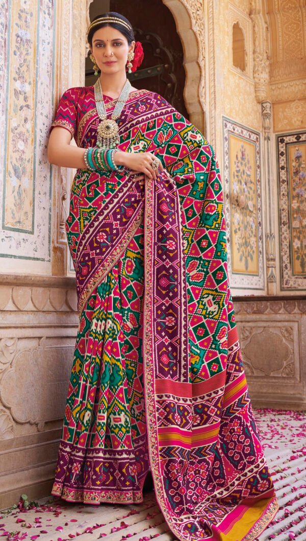 Buy Vipul Branded Designer Tussar Silk Catalog Saree Online @ ₹1153 from  ShopClues