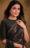 Black Party Wear Saree for Unmarried Girl