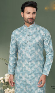 Kurta Pajama for Men Sky Blue Kurta Set for Men