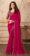 Maroon Colour Saree Chiffon Designer Saree for Party Wear