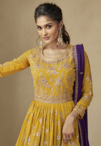 Yellow Outfits Lehenga Kurta Combination