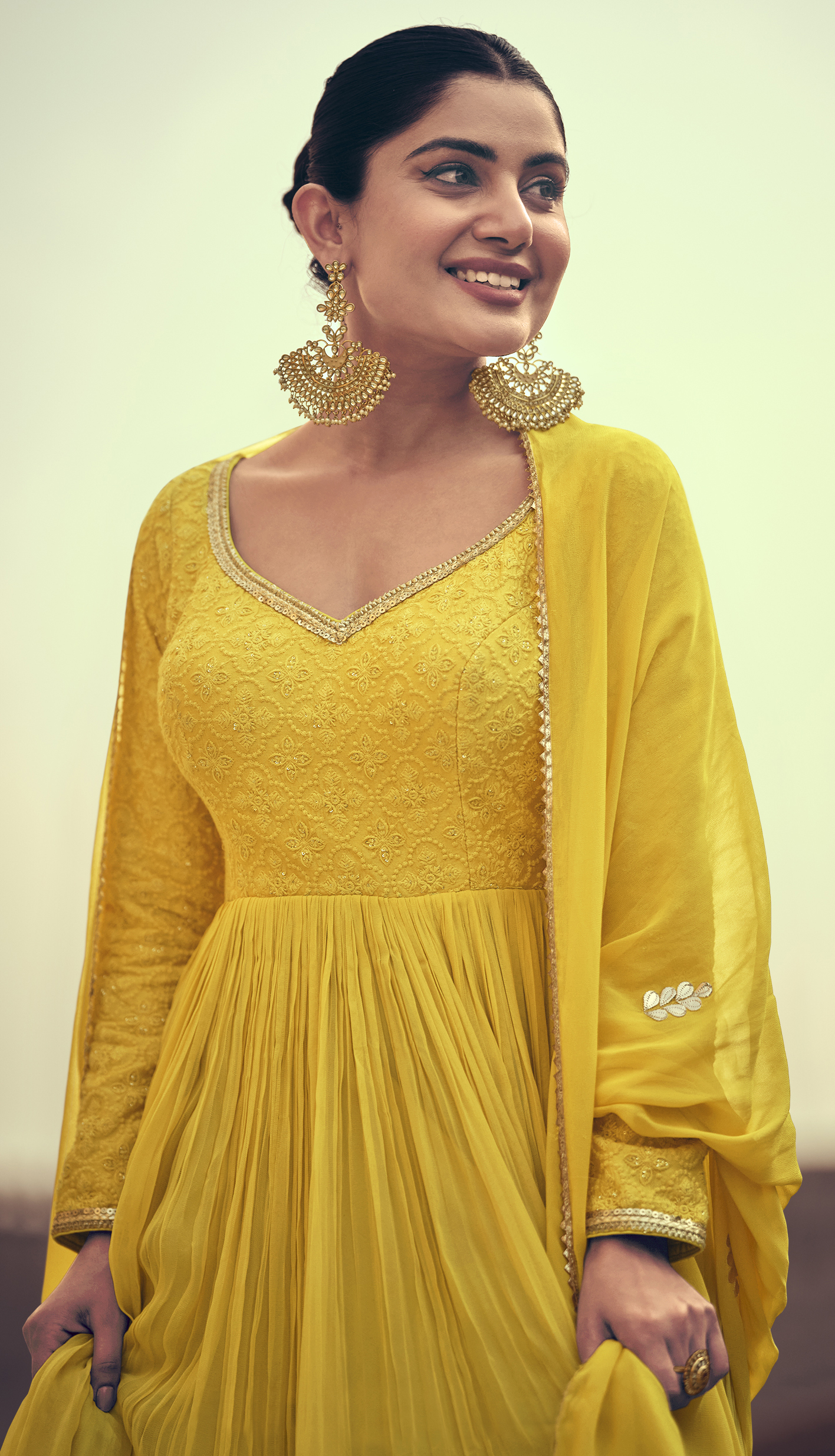 Haldi Dresses | Evening dress fashion, Stylish dress book, Sharara set