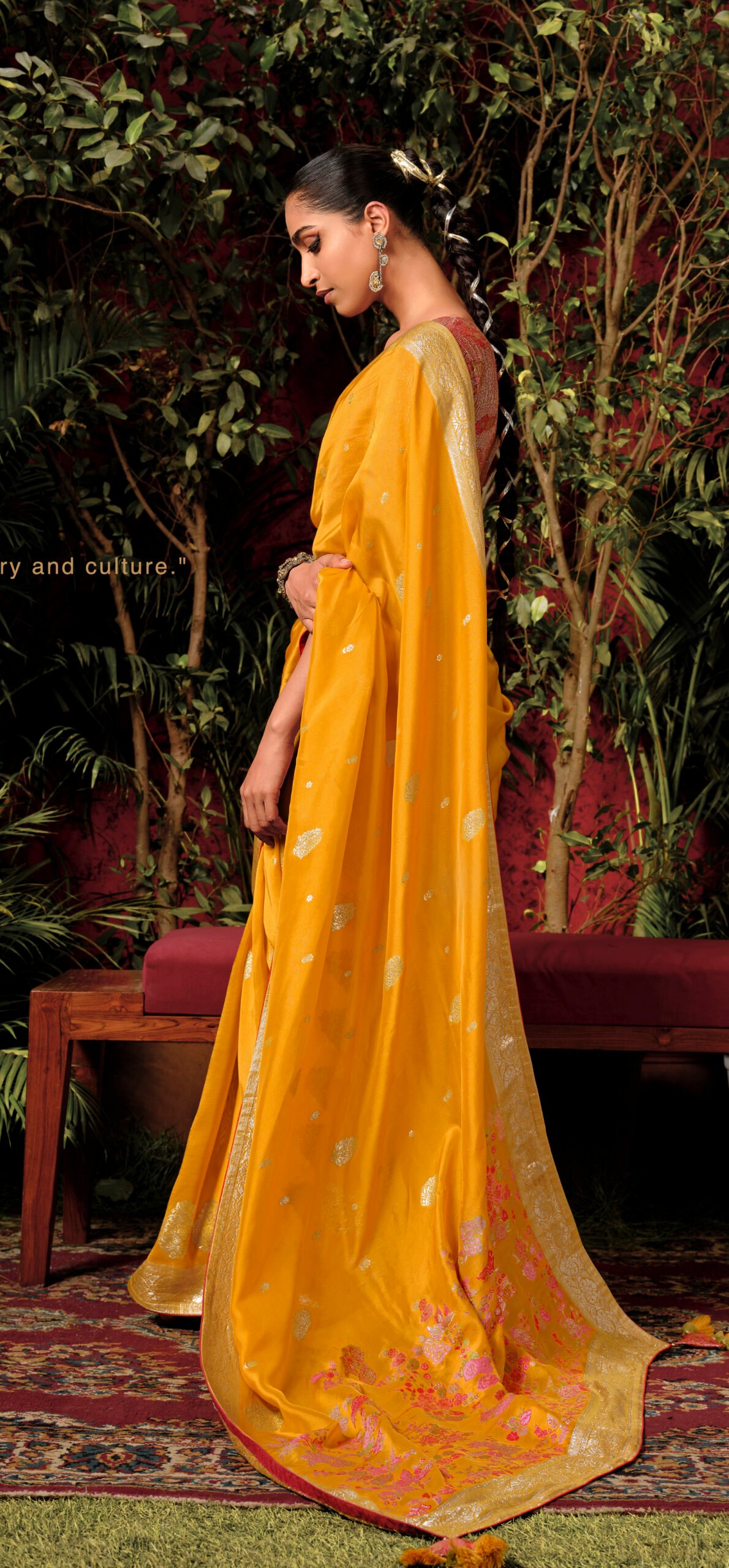 Soft Silk Sarees for Wedding Haldi Saree Dolk Silk Zari Weave