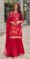 New Party Wear Salwar Kameez Designer Red Sharara Suit