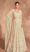 Indo Western Gown Party Wear Off White