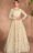 Long Gown for Wedding Party Cream Colour Gown