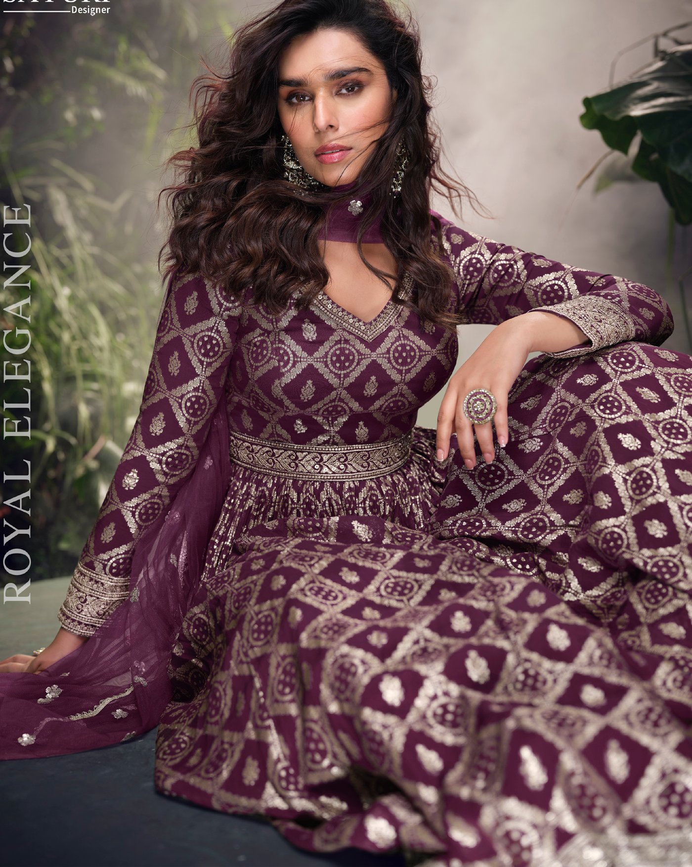 Maxi Full Sleeves Gowns for Party