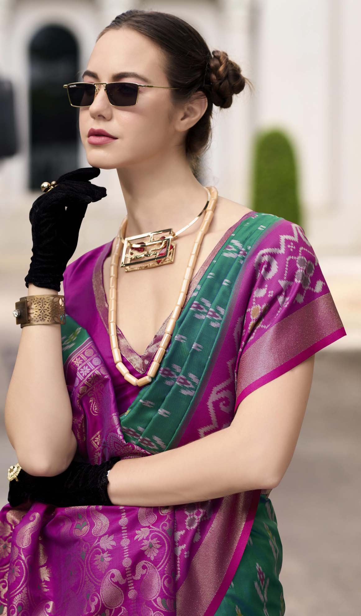 Pattu Latest Wedding Sarees Collection Green Saree