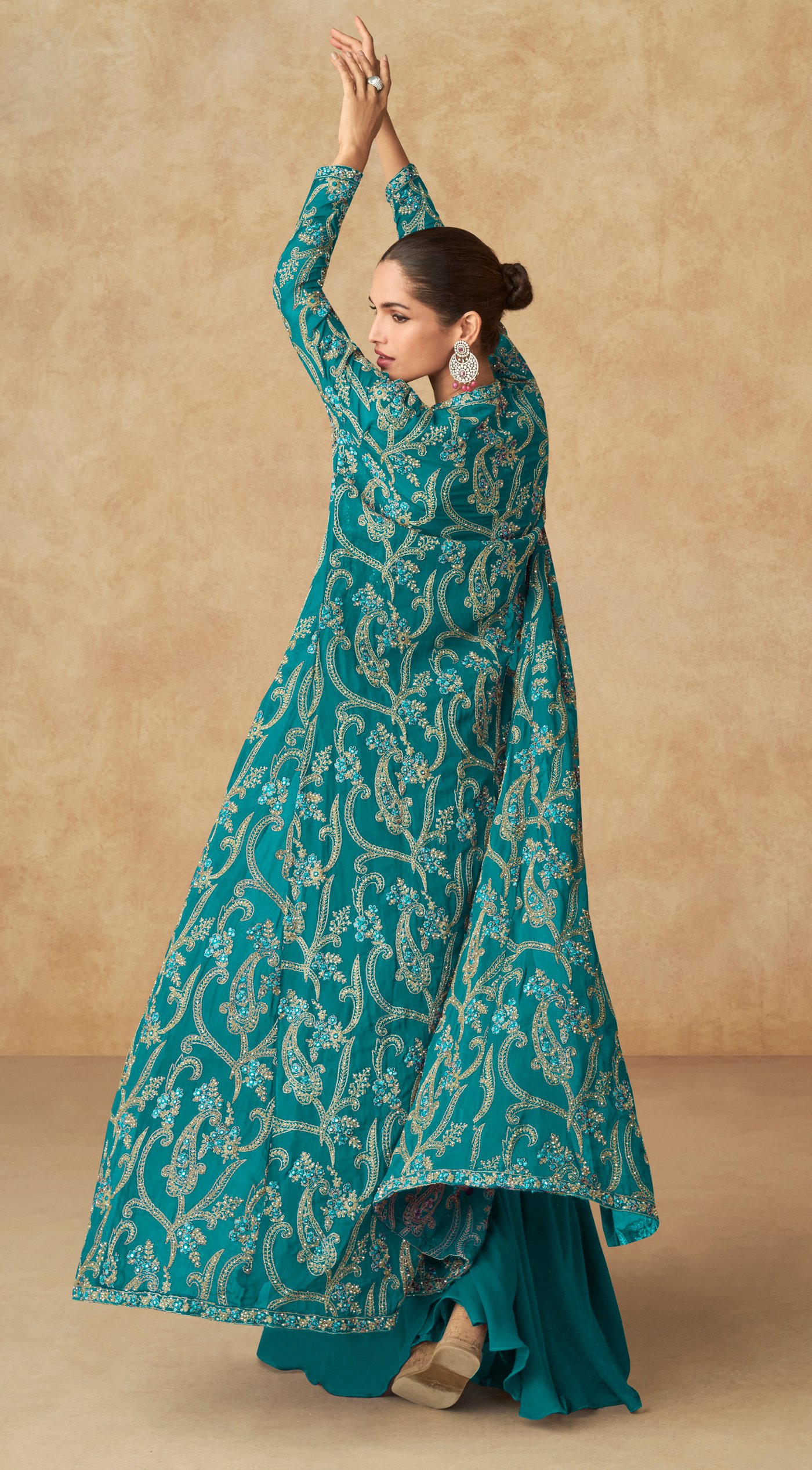 crop top with shrug for wedding