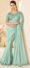 Designer Pastle Green Saree for Wedding