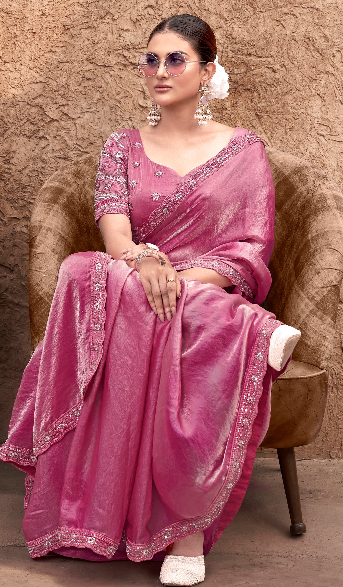 Latest Wedding Sarees Collection Red Colour Saree