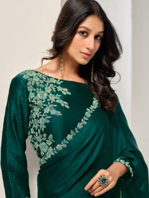 Heavy Work Saree for Bridal Latest Wedding Sarees Collection