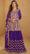 Latest Trend Short Kurti with Lehenga Purple Colour
