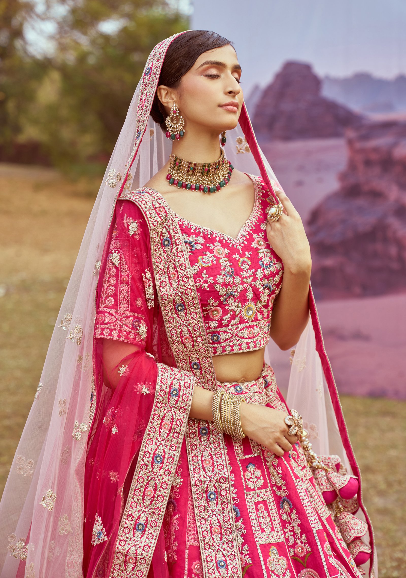 Pink Lehenga For Wedding