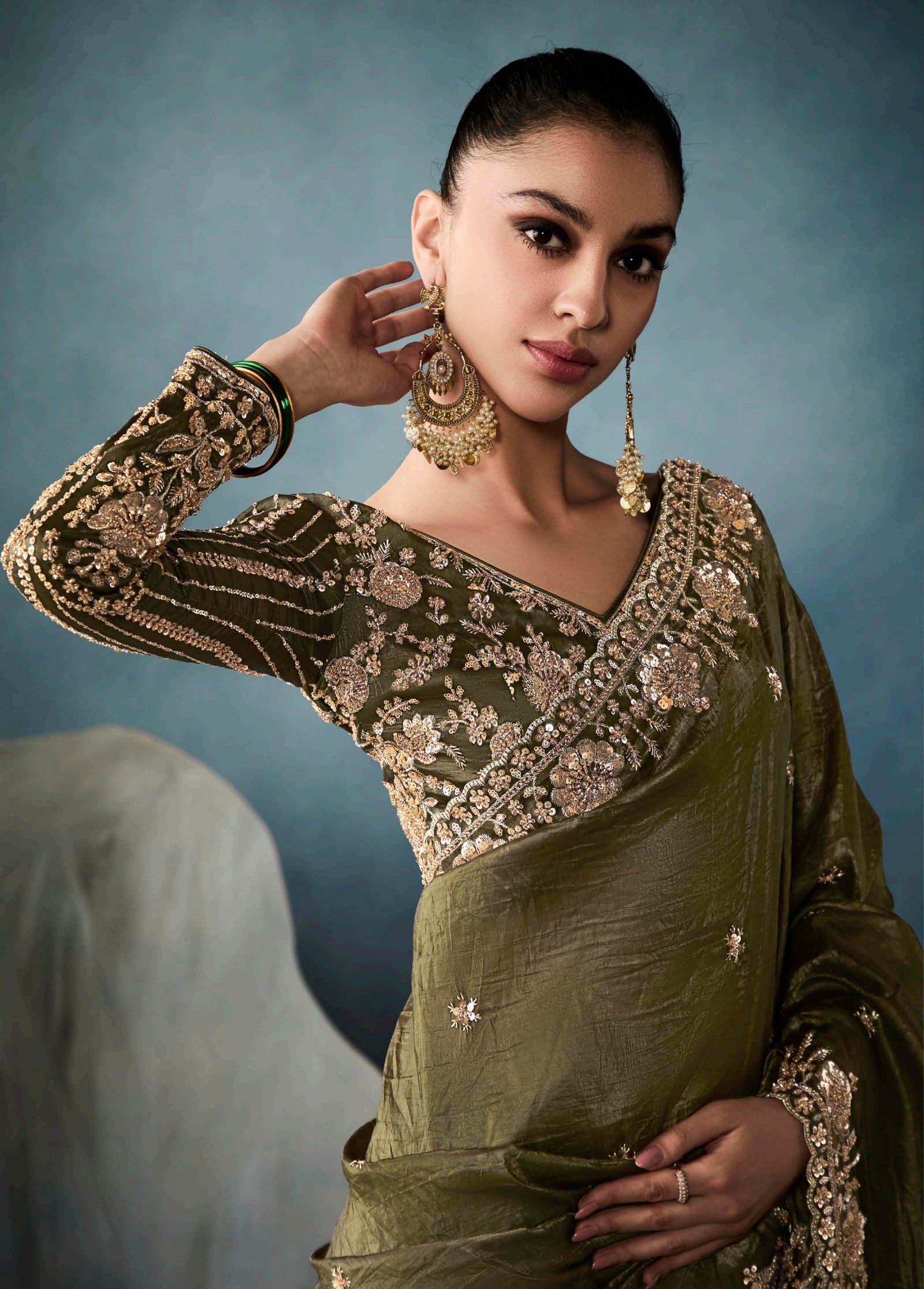 Trendy Saree for Women Exclusive Designer Saree Tissue Silk