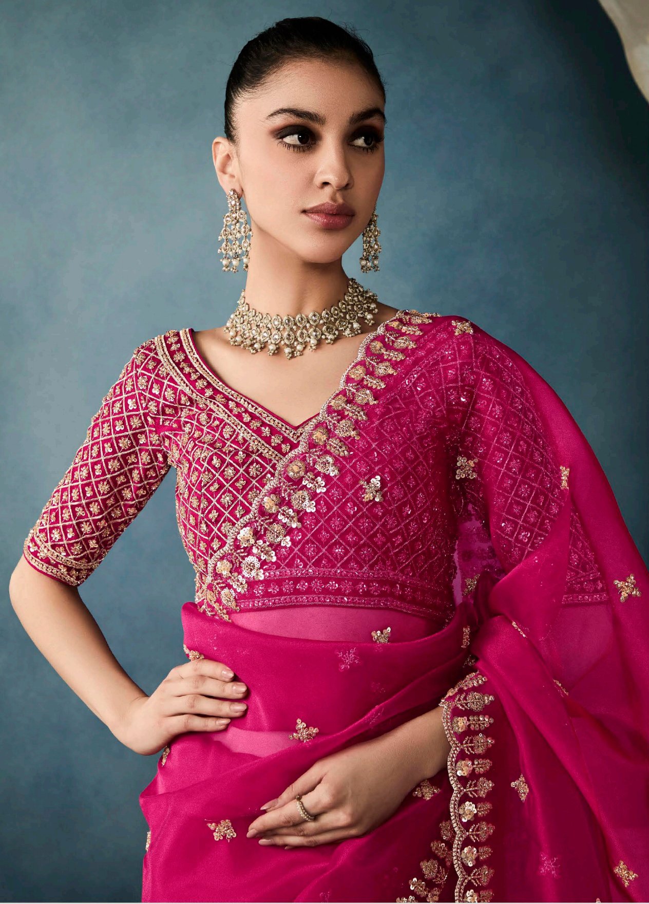 Wedding Saree for Bride Red Wedding Saree for Women