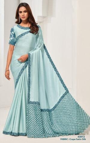 Work Saree for Wedding Exclusive Designer Saree